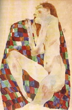 Egon Schiele Sleeping girl